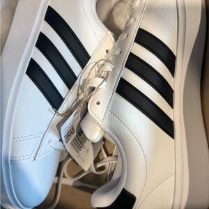 Adidas Women’s Classic White and Black Sneakers